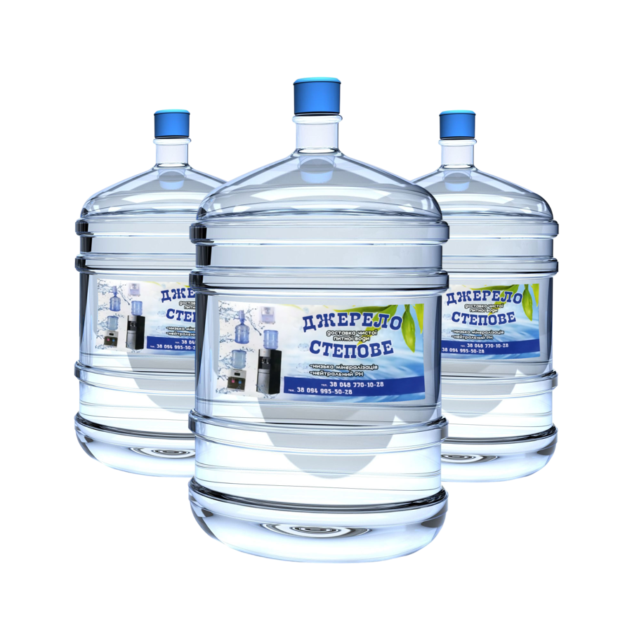 Доставка води "Джерело Степове" в Одесі